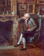 Henri-Pierre Danloux The Baron de Besenval in his Salon de Compagnie Sweden oil painting artist